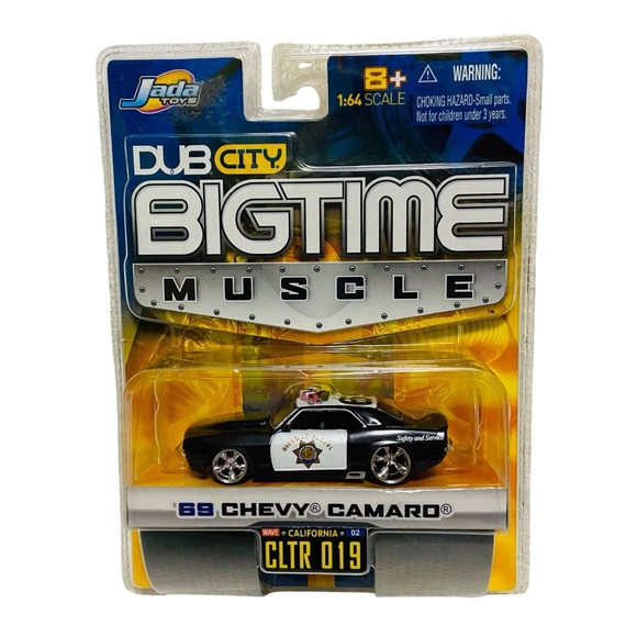 Dub City Big Muscle 69 Chevy Camaro Jada Toys - Picture 8 of 8